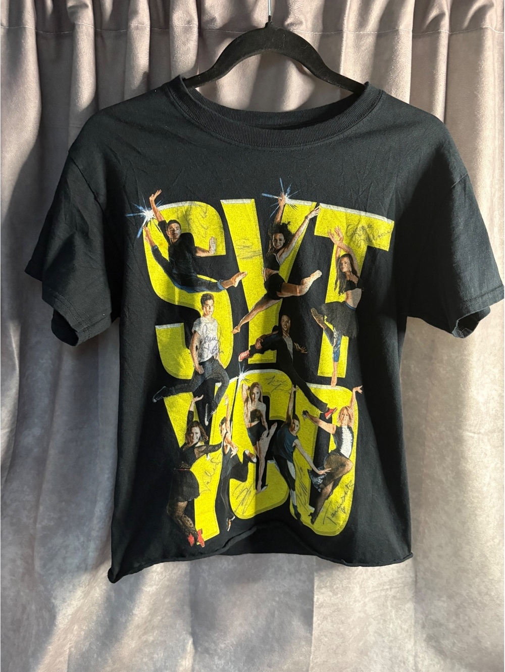 Signed So You Think You Can Dance Season 11 Tour T Shirt Black Size Small